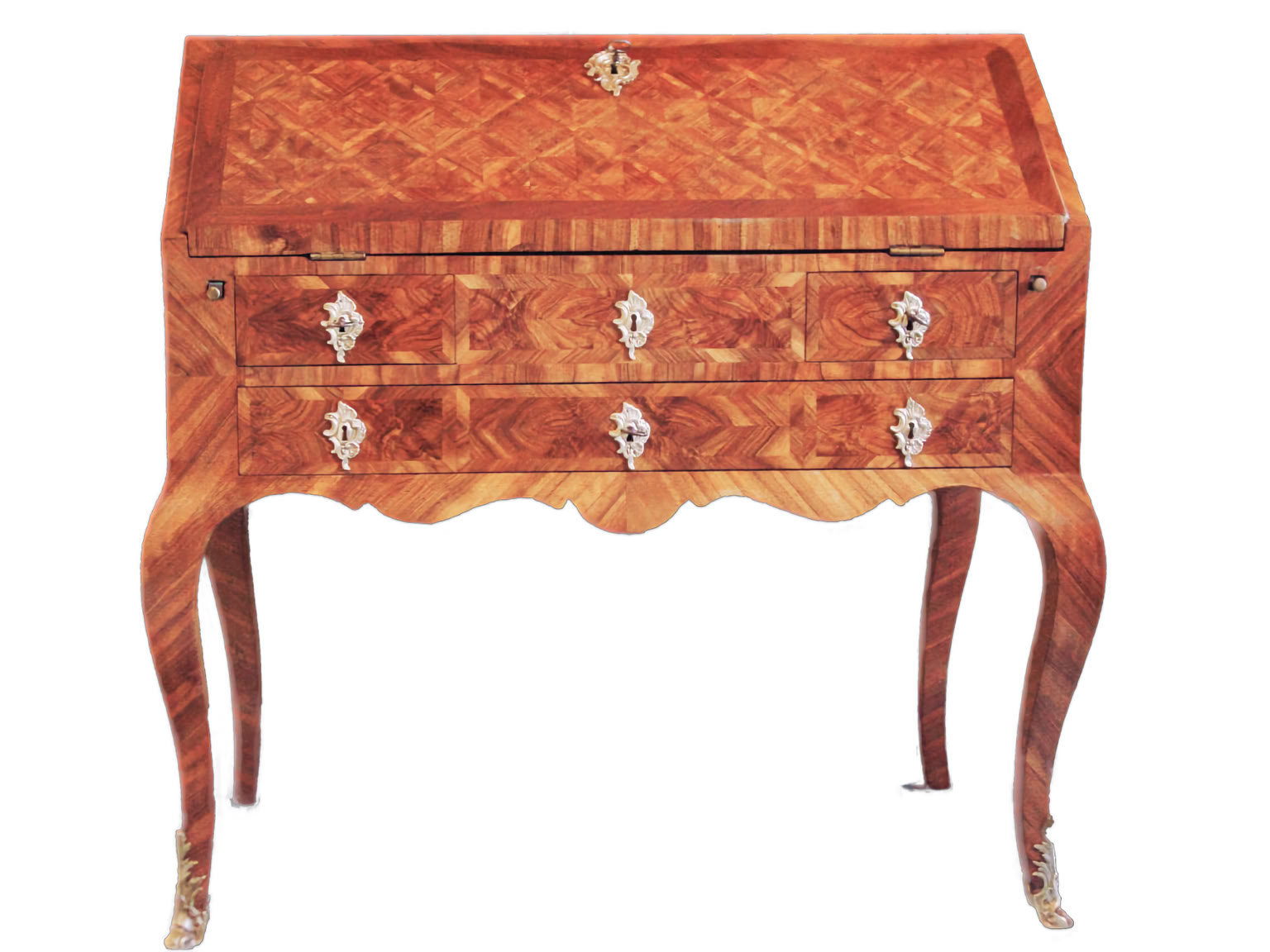 Secrétaire à dos d'Ânes louis XV