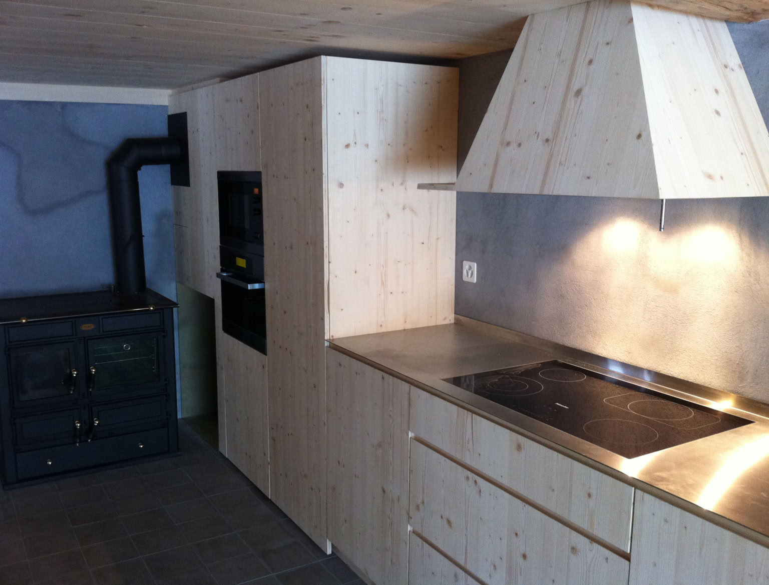 cuisine pour chalet de montagne, concept Rapin-Saiz
