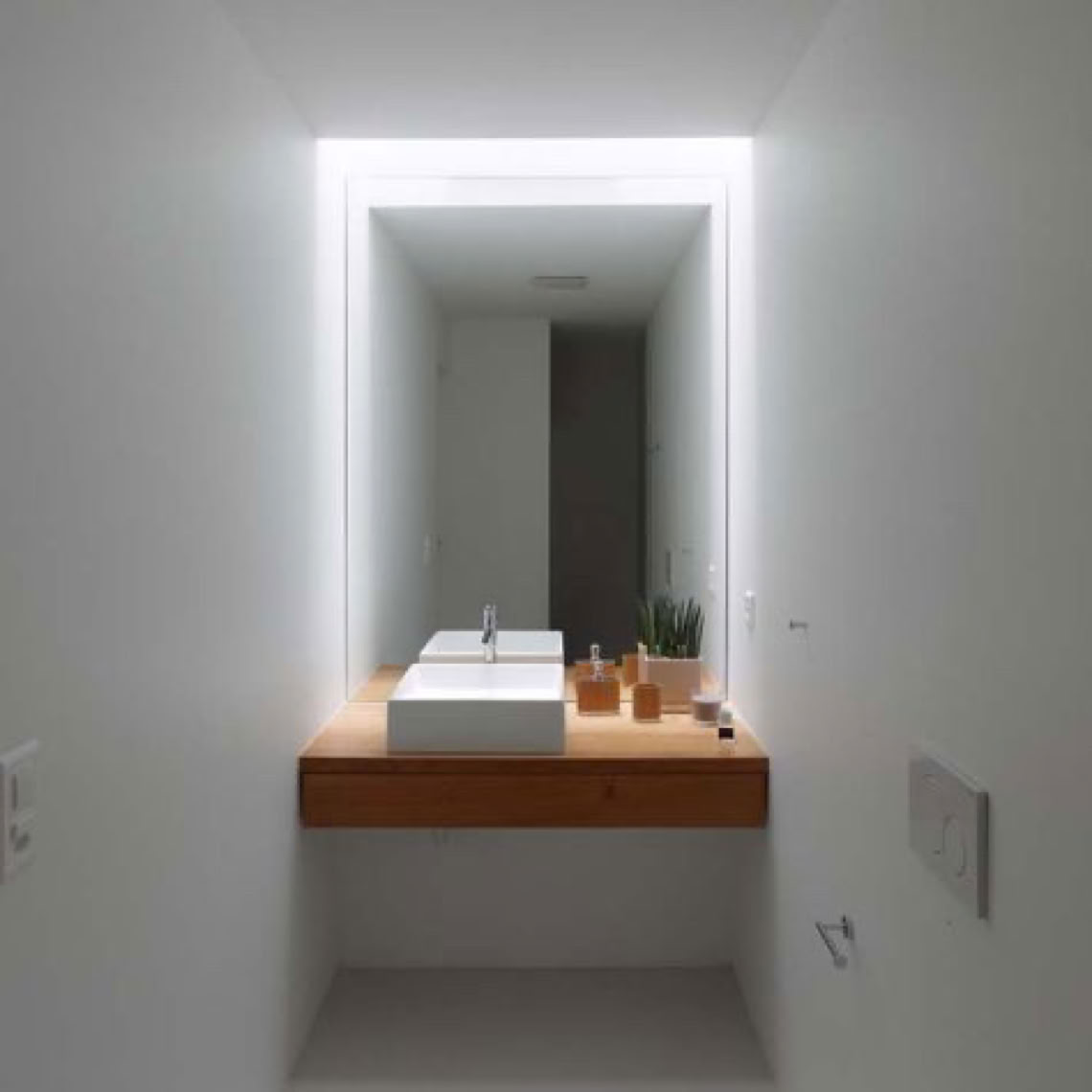 meuble de salle de bain en chêne massif 2